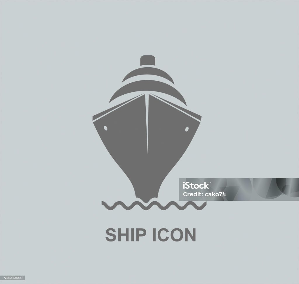 Ship icon ship Cruise Ship stock vector