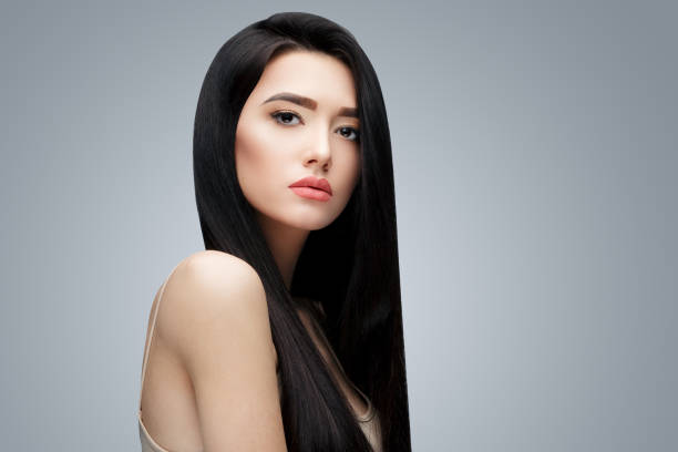 Female Model Silky Hair Stock Photos, Pictures & Royalty-Free Images -  iStock