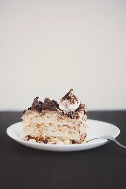 istock Meringue cake with hazelnuts and buttercream 925324714