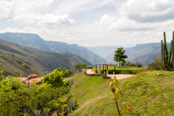 istock Walking around Chicamocha National Park in Colombia 925336510