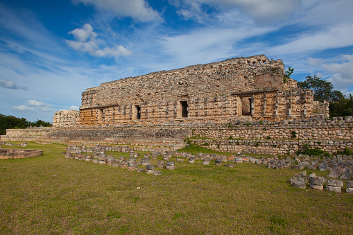 Majestic Kabah ruins ,Mexico. The Kabah Ruins were a shipwreck site located in the Navassa region of the Caribbean.