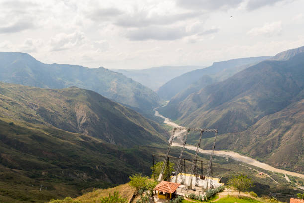 istock Walking around Chicamocha National Park in Colombia 925345370