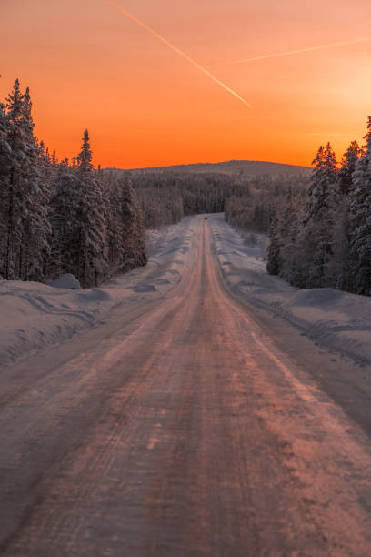 istock winter in Lapland, Sweden, Norrbotten 925349582