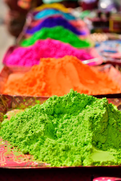 istock Colorful piles of powder 925381424