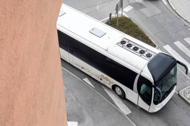istock Bus Driving on City Streets 925413150
