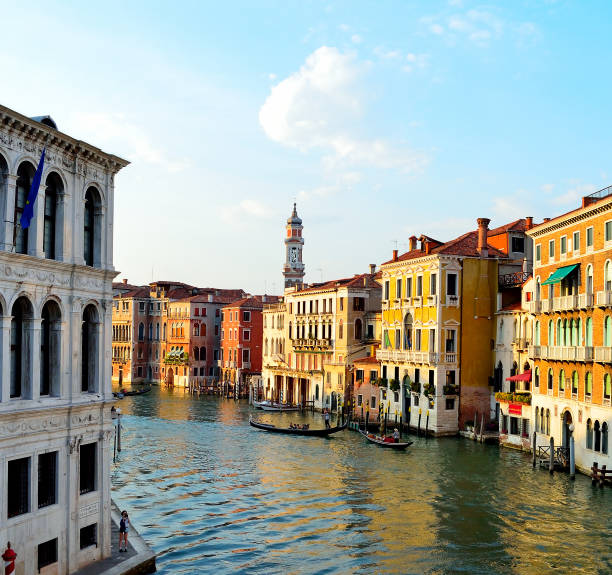 istock Buildings along the canals in Venice, Italy. 925424522