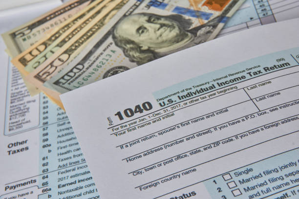 istock US tax form 1040 925450606
