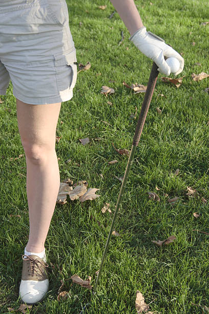 istock Legs of Lady golfer 92546049