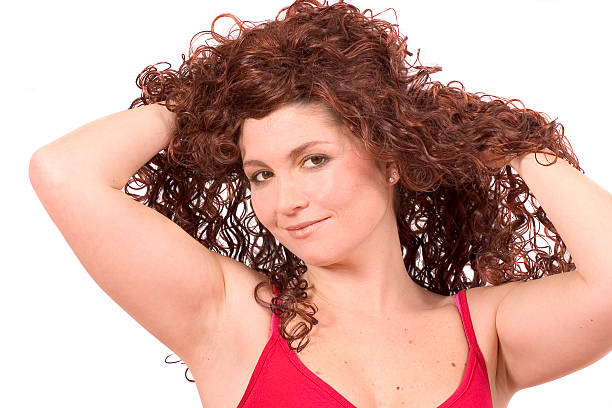 istock Holding up her hair 92546055