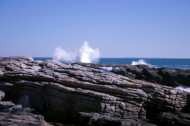 Ondas quebram 3 - foto de acervo