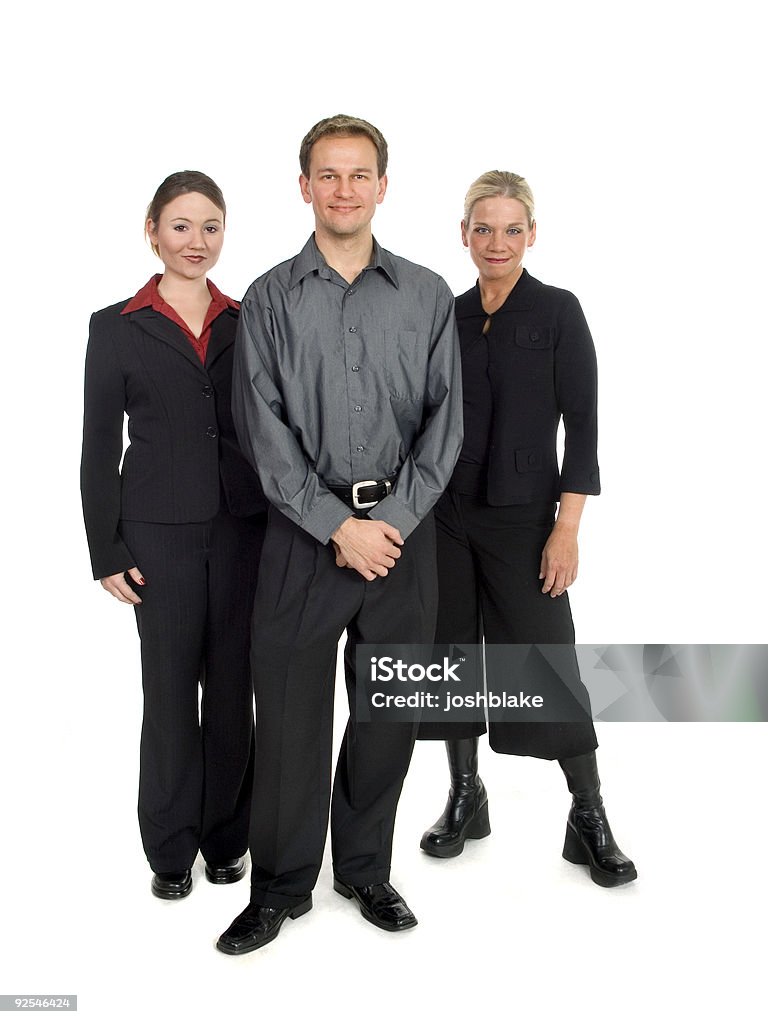 Standing-Team - Lizenzfrei Drei Personen Stock-Foto