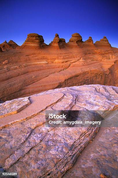 Arenaria Di Sera - Fotografie stock e altre immagini di Aurora - Aurora, Moab - Utah, Tramonto