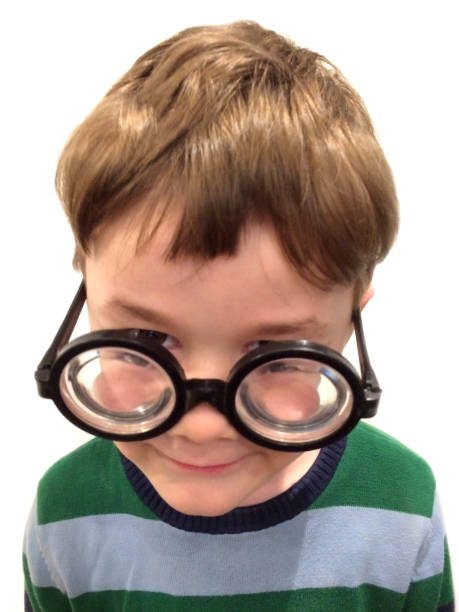 istock Intelligent child wearing glasses 925466012