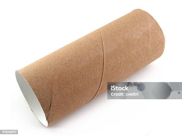 Pappe Toilettenpapier Roll Stockfoto und mehr Bilder von Rolle - Rolle, Papiertaschentuch, Pappe