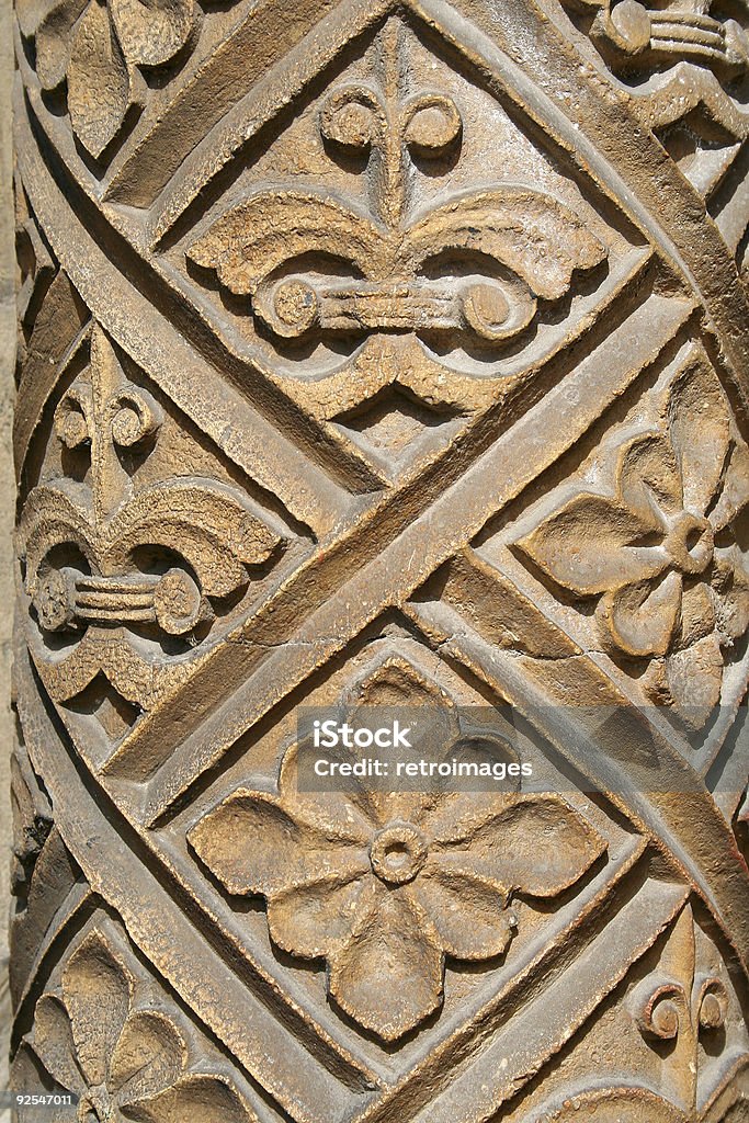 Catedral de Lincoln-escultura de pedra antiga - Foto de stock de Igreja royalty-free