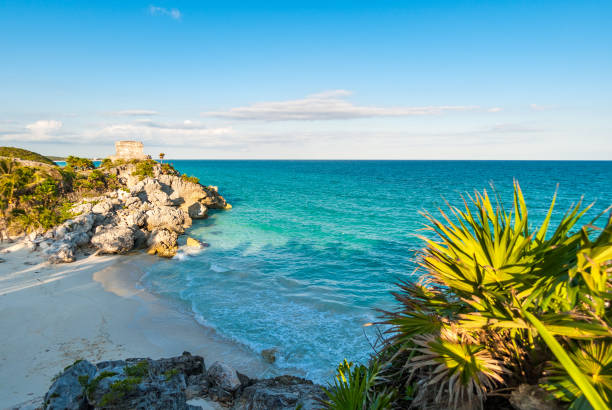 panoramic view of the caribbean
