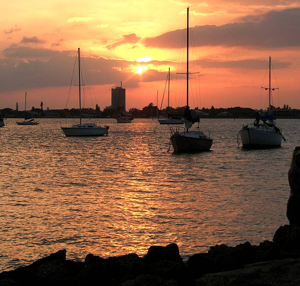 Boaters Paradise stock photo