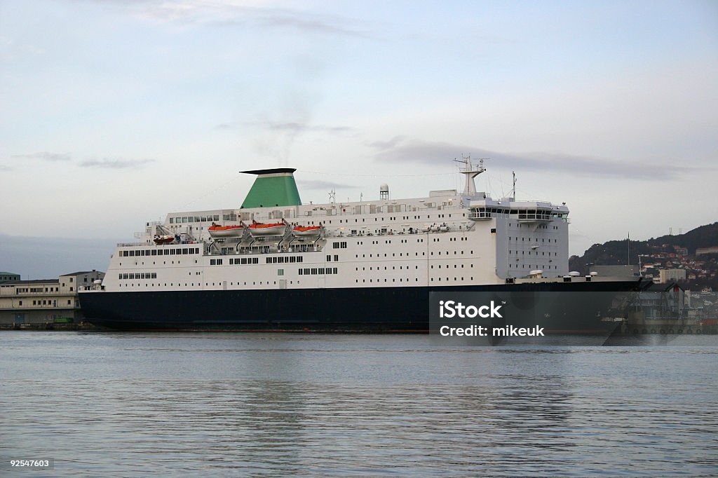 Mer du Nord, voiture, ferry, Bergen, Norvège - Photo de Bergen libre de droits