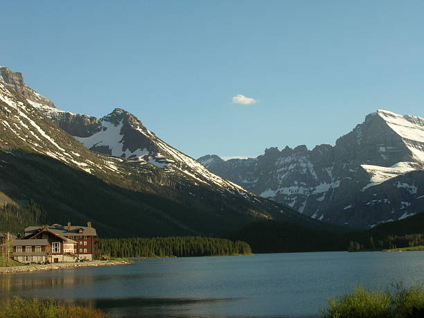 istock Many Glacier Lodge, Montana 92547941