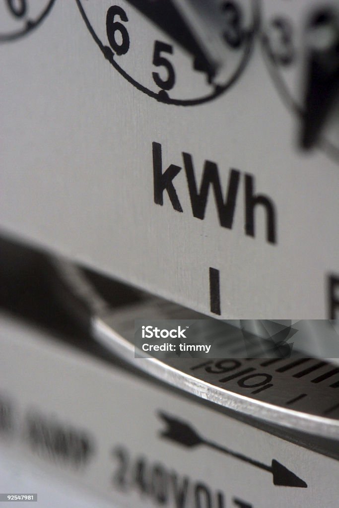 Medidor eléctrico - Foto de stock de Amperímetro libre de derechos