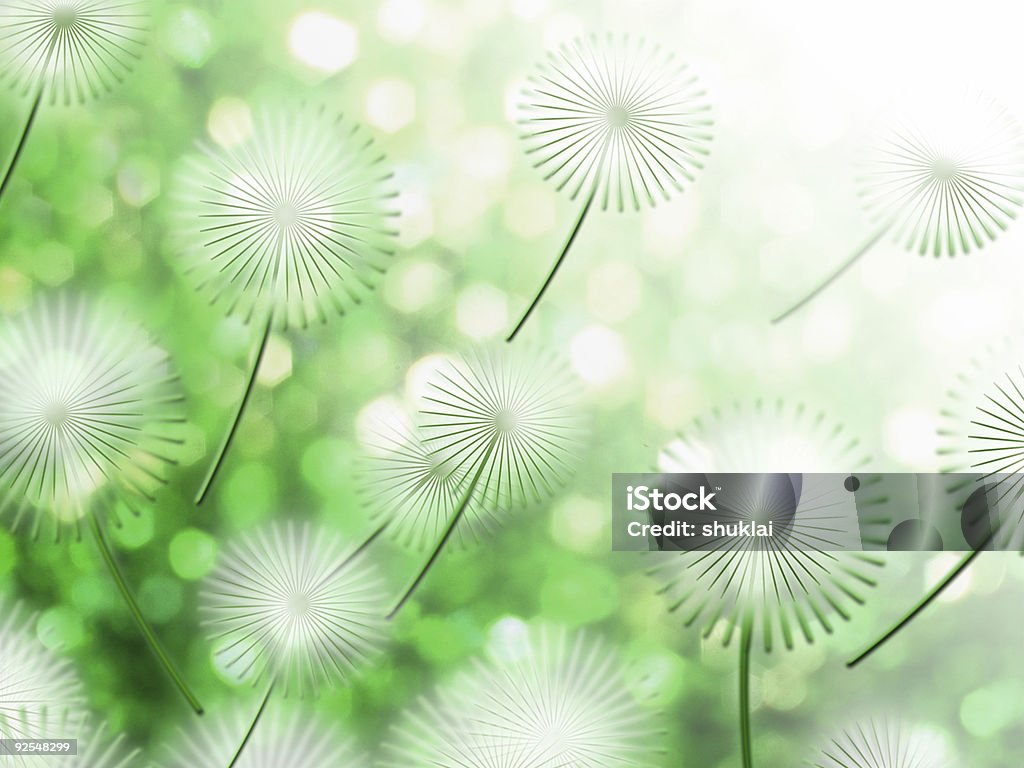 Spring-Verde 2color - Royalty-free Amarelo Foto de stock