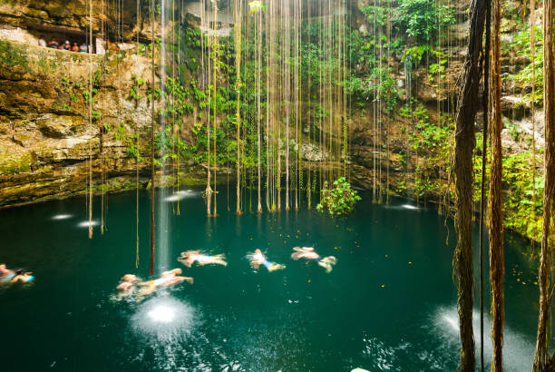 istock Cenote Ik Kil in Mexico 925485832