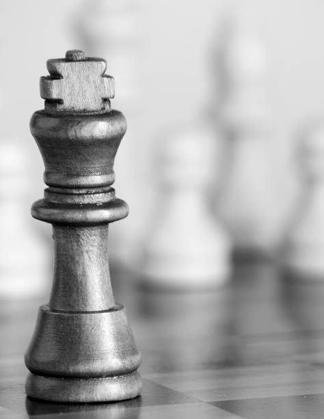istock Chess photographed on a chessboard 925486560