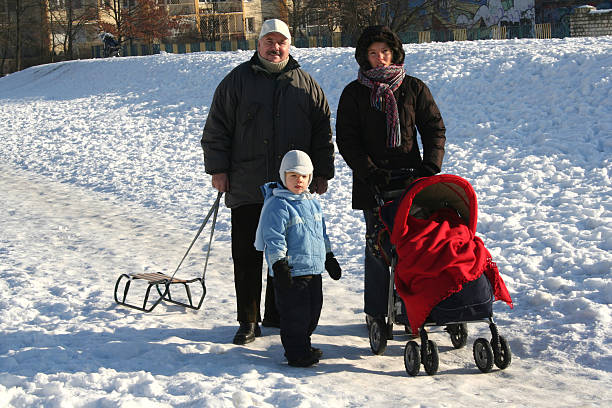 istock Winter walk in city 92548872