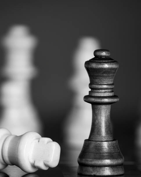 istock Chess photographed on a chessboard 925488722