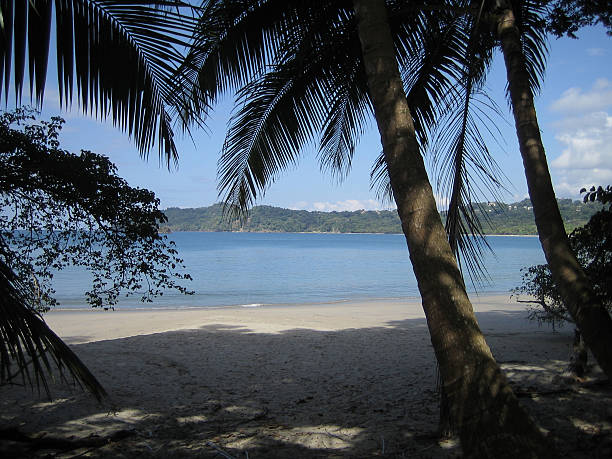 Clássico cena de praia - foto de acervo