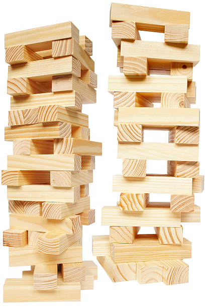 istock Woodblock Towers 92548916