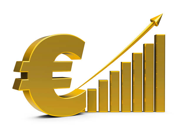 istock Business graph up with euro sign 925489262