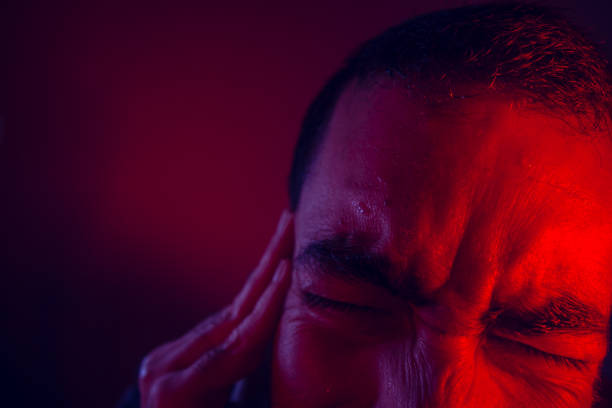 istock Man is suffering in pain from headache 925494048