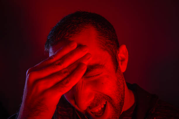 istock Man is suffering in pain from headache 925497432