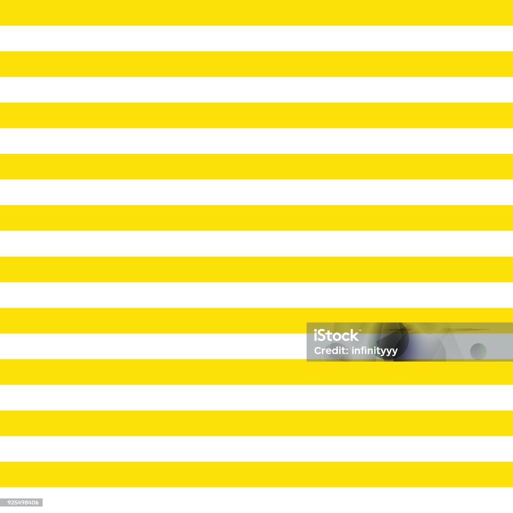 Yellow Stripes Vector Background With Horizontal Lines Stock Illustration -  Download Image Now - iStock
