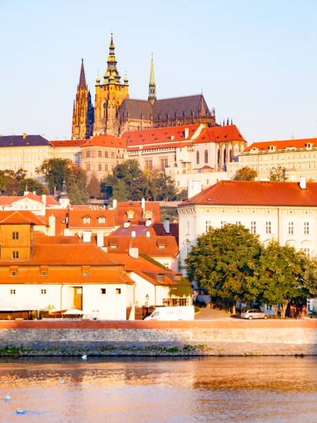 istock Prague Castle at sunrise time, Prague, Czech Republic 925501266