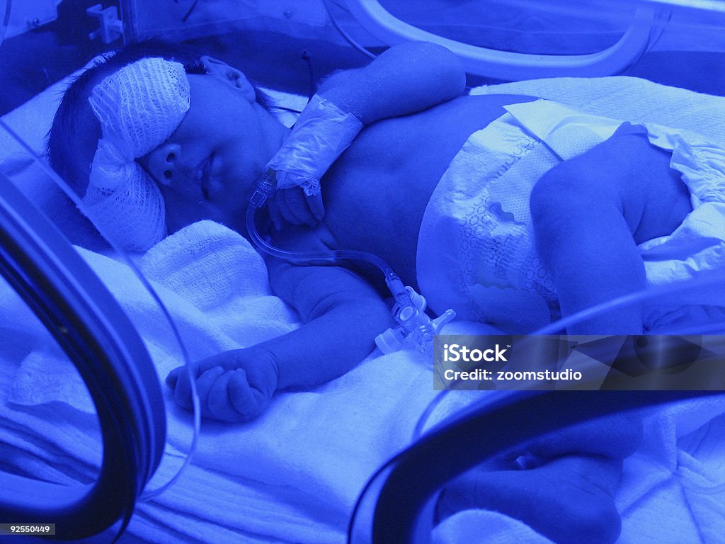 Baby im Krankenhaus - Lizenzfrei Neues Leben Stock-Foto