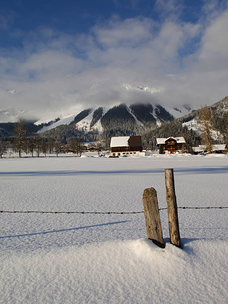 Zima w Alpach – zdjęcie