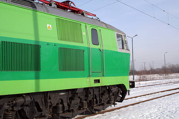 istock green electric locomotive 92550578