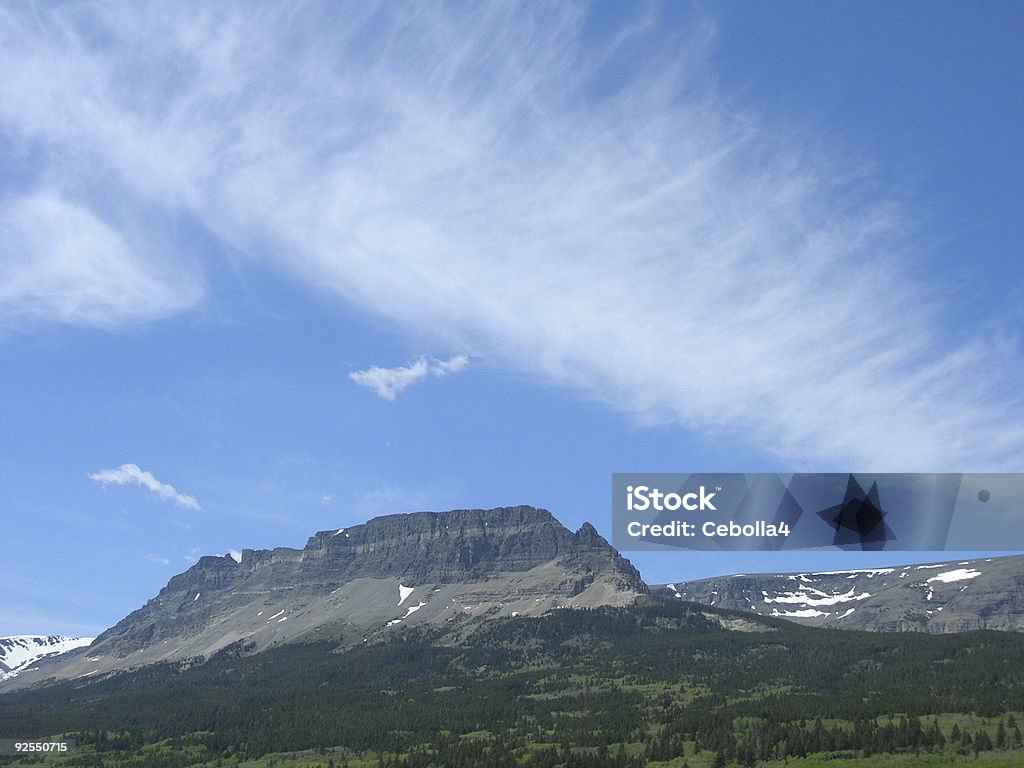Wunderschöne Skyline über Alberta - Lizenzfrei Berg Stock-Foto