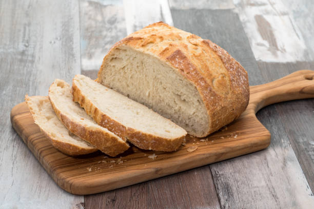 white bread - pão fresco imagens e fotografias de stock