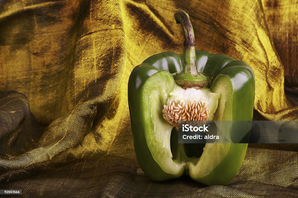 Pimiento verde - Foto de stock de Alimento libre de derechos