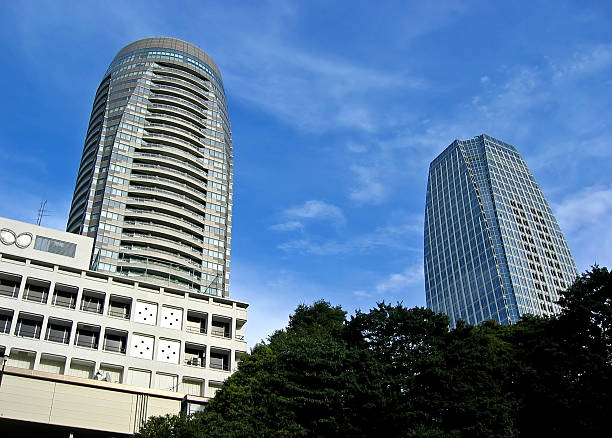 Tokyo Modern Offices stock photo