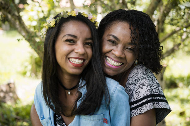 istock Joyful brazilian mother and daughter 925533898