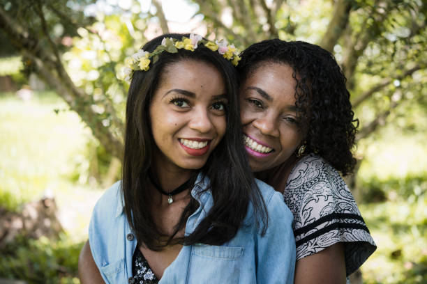 istock Joyful brazilian mother and daughter 925533914