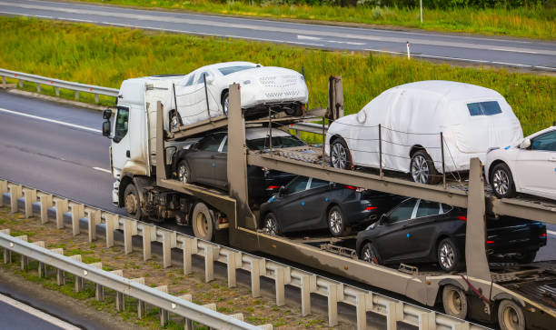 large relocating truck
