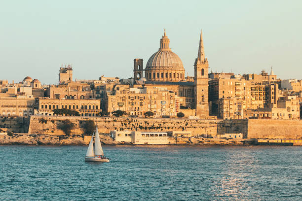 istock Valletta, Malta cityscape background 925545354