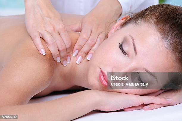 Girl Relaxation In The Spa Salon Stock Photo - Download Image Now - Adult, Adults Only, Beautiful People