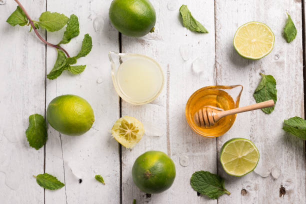 istock healthy lemonade lime with mint and ice 925553446