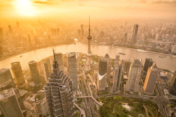 istock View of downtown Shanghai skyline 925554082